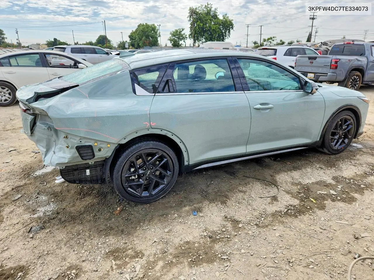 2026 Kia K4 Gt-Line Turbo VIN: 3KPFW4DC7TE334073 Lot: 60964356