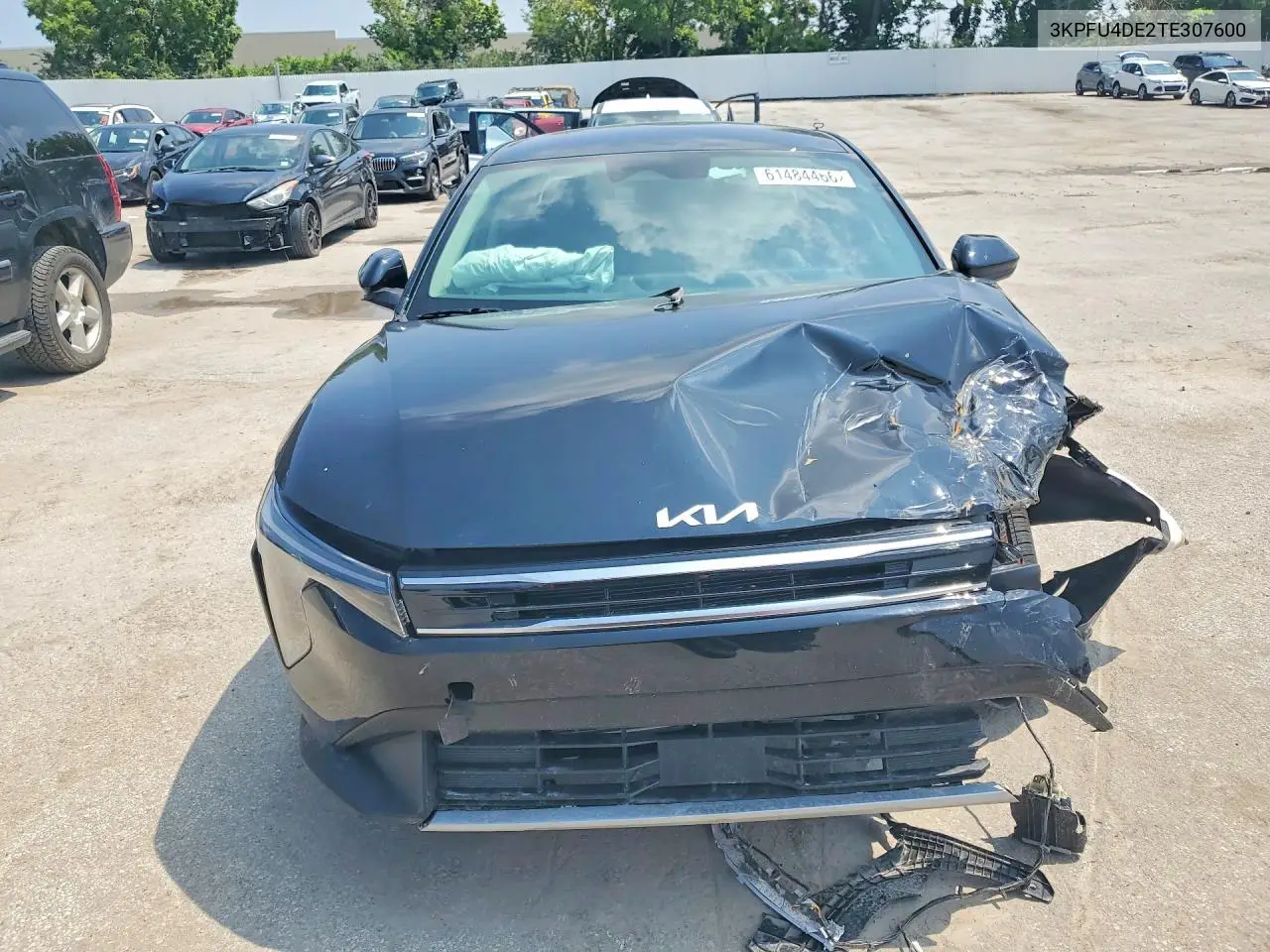 2026 Kia K4 Ex VIN: 3KPFU4DE2TE307600 Lot: 61484466