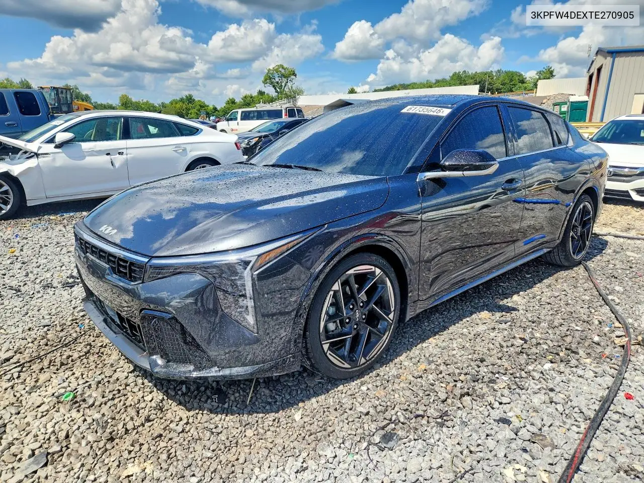2026 Kia K4 Gt Line VIN: 3KPFW4DEXTE270905 Lot: 61735646