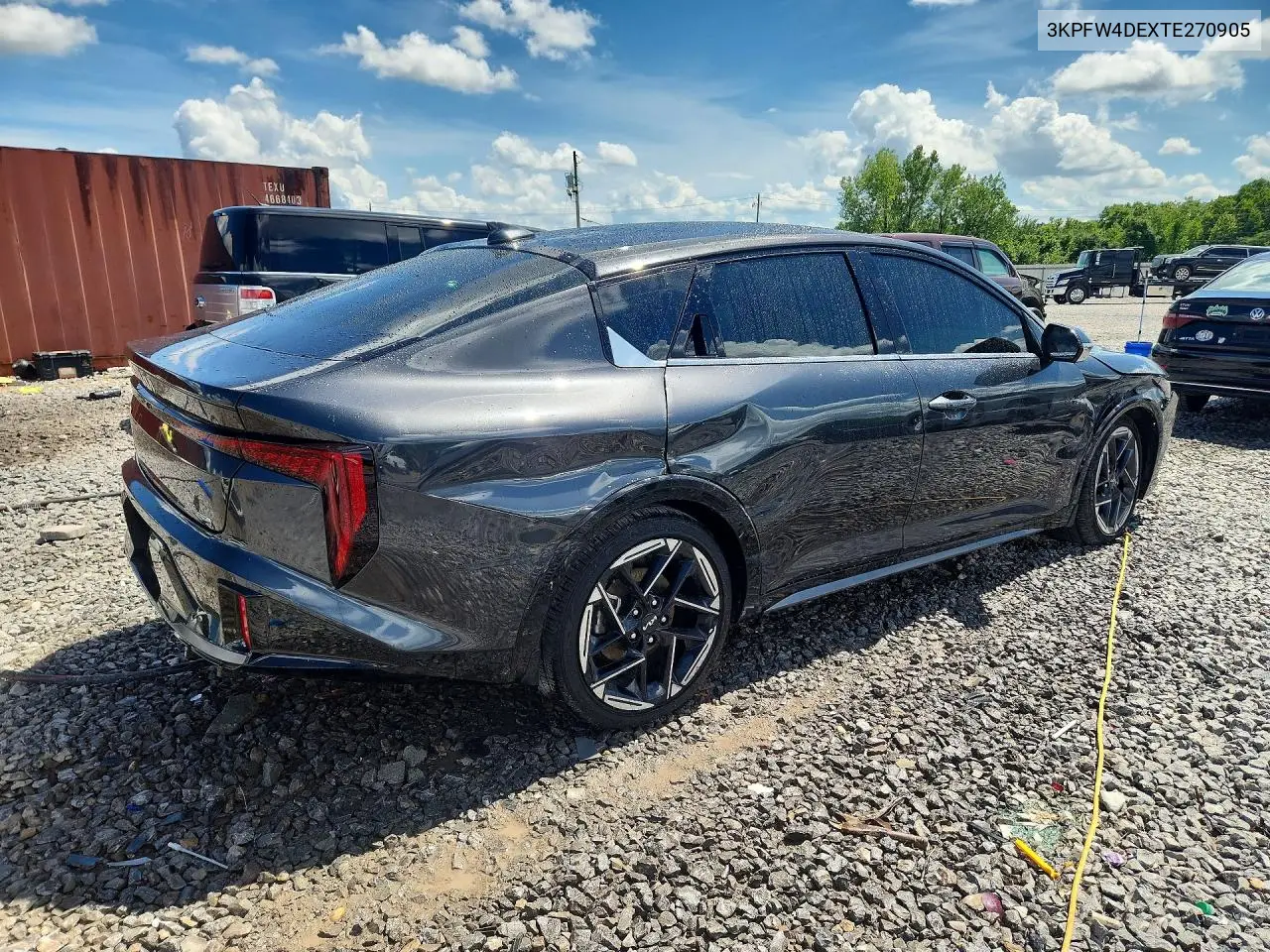 2026 Kia K4 Gt Line VIN: 3KPFW4DEXTE270905 Lot: 61735646