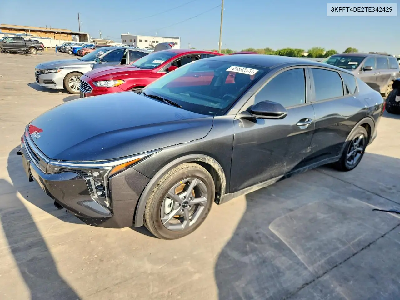 2026 Kia K4 Lxs VIN: 3KPFT4DE2TE342429 Lot: 61892576