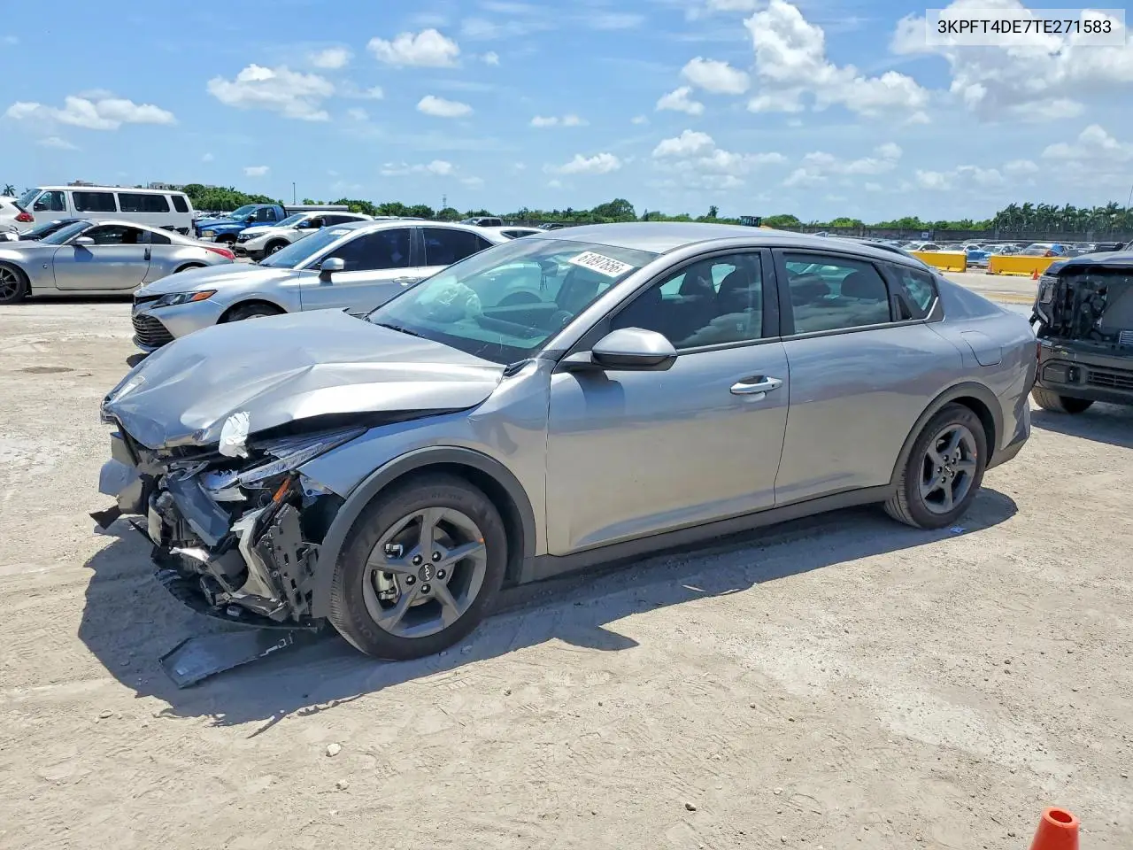 2026 Kia K4 Lxs VIN: 3KPFT4DE7TE271583 Lot: 61897656