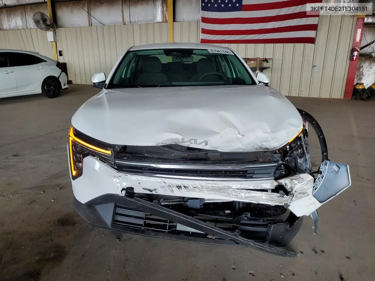 2026 Kia K4 Lx VIN: 3KPFT4DE2TE304151 Lot: 61941746
