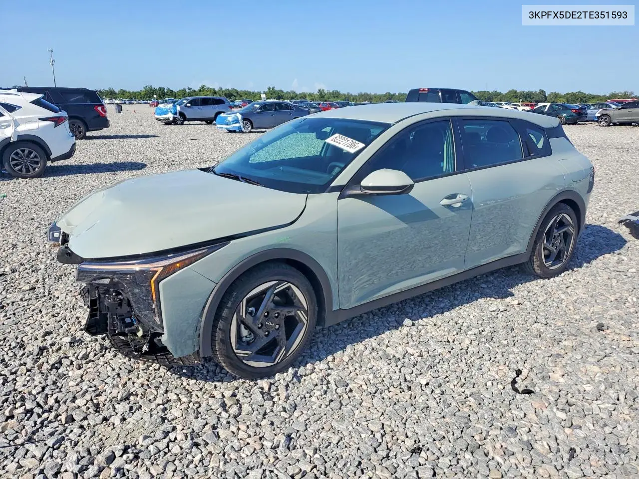 2026 Kia K4 Ex VIN: 3KPFX5DE2TE351593 Lot: 62221786