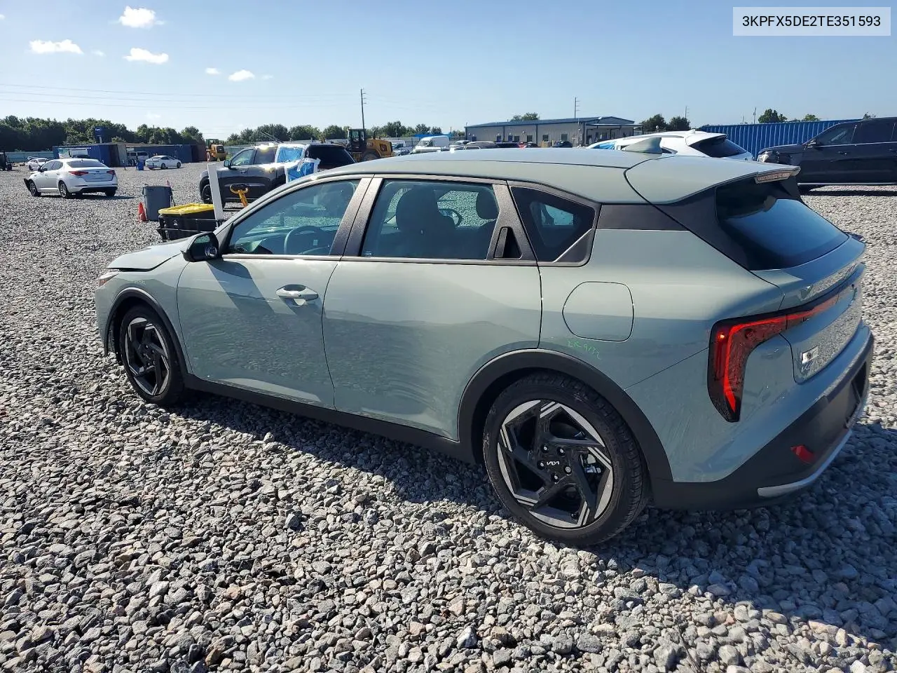 2026 Kia K4 Ex VIN: 3KPFX5DE2TE351593 Lot: 62221786