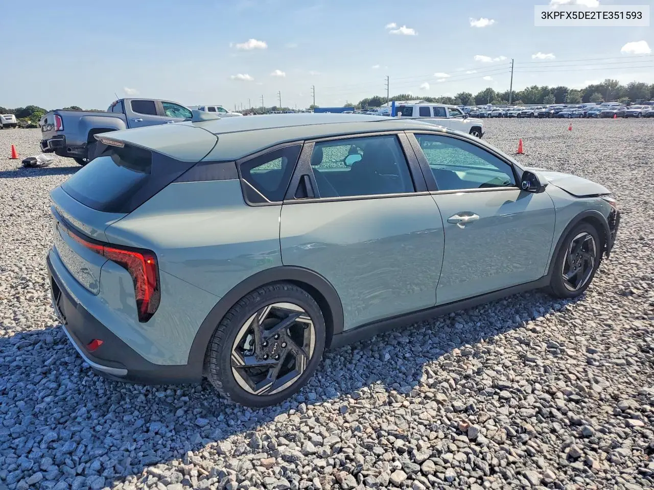 2026 Kia K4 Ex VIN: 3KPFX5DE2TE351593 Lot: 62221786