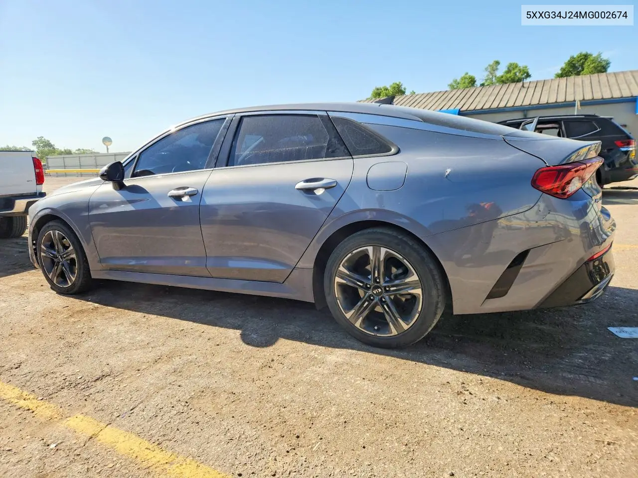 2021 Kia K5 Ex VIN: 5XXG34J24MG002674 Lot: 53588186