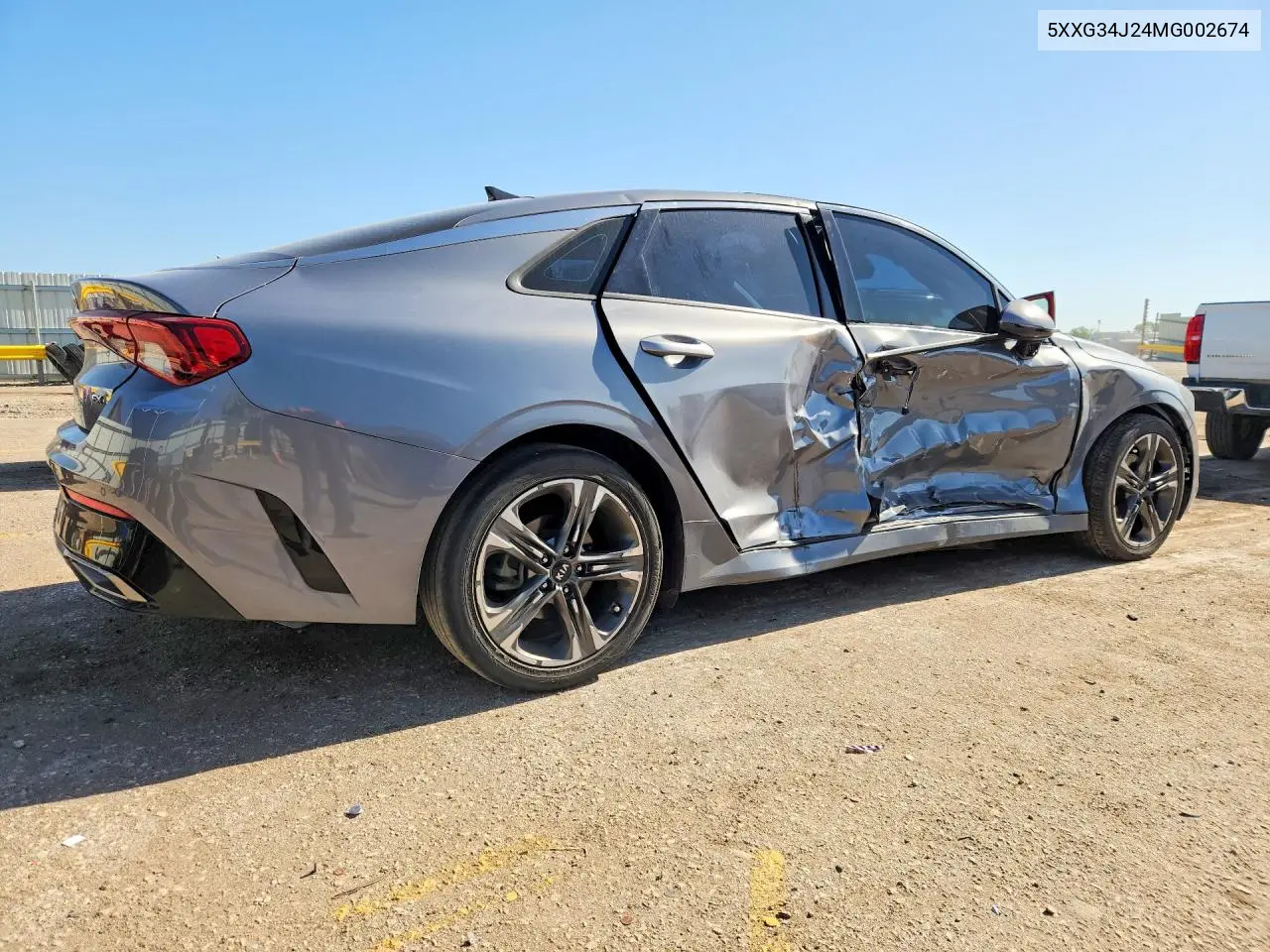 2021 Kia K5 Ex VIN: 5XXG34J24MG002674 Lot: 53588186