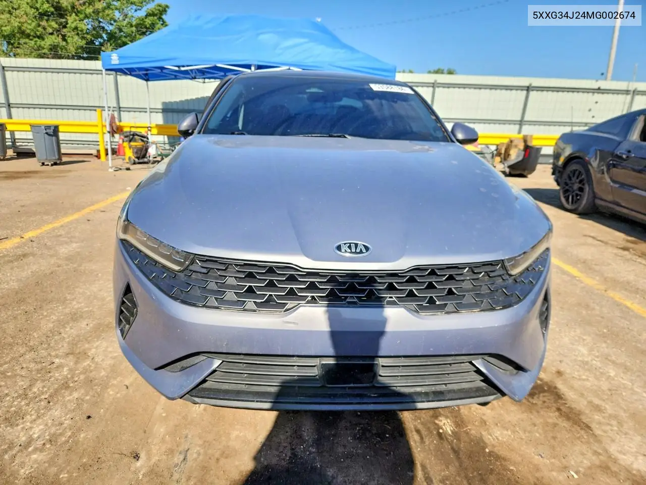 2021 Kia K5 Ex VIN: 5XXG34J24MG002674 Lot: 53588186