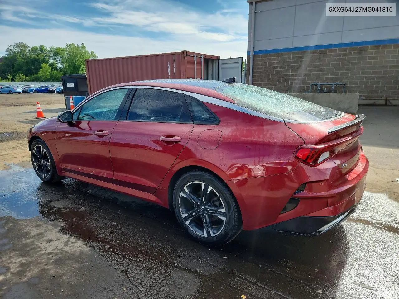 2021 Kia K5 Gt Line VIN: 5XXG64J27MG041816 Lot: 54298246