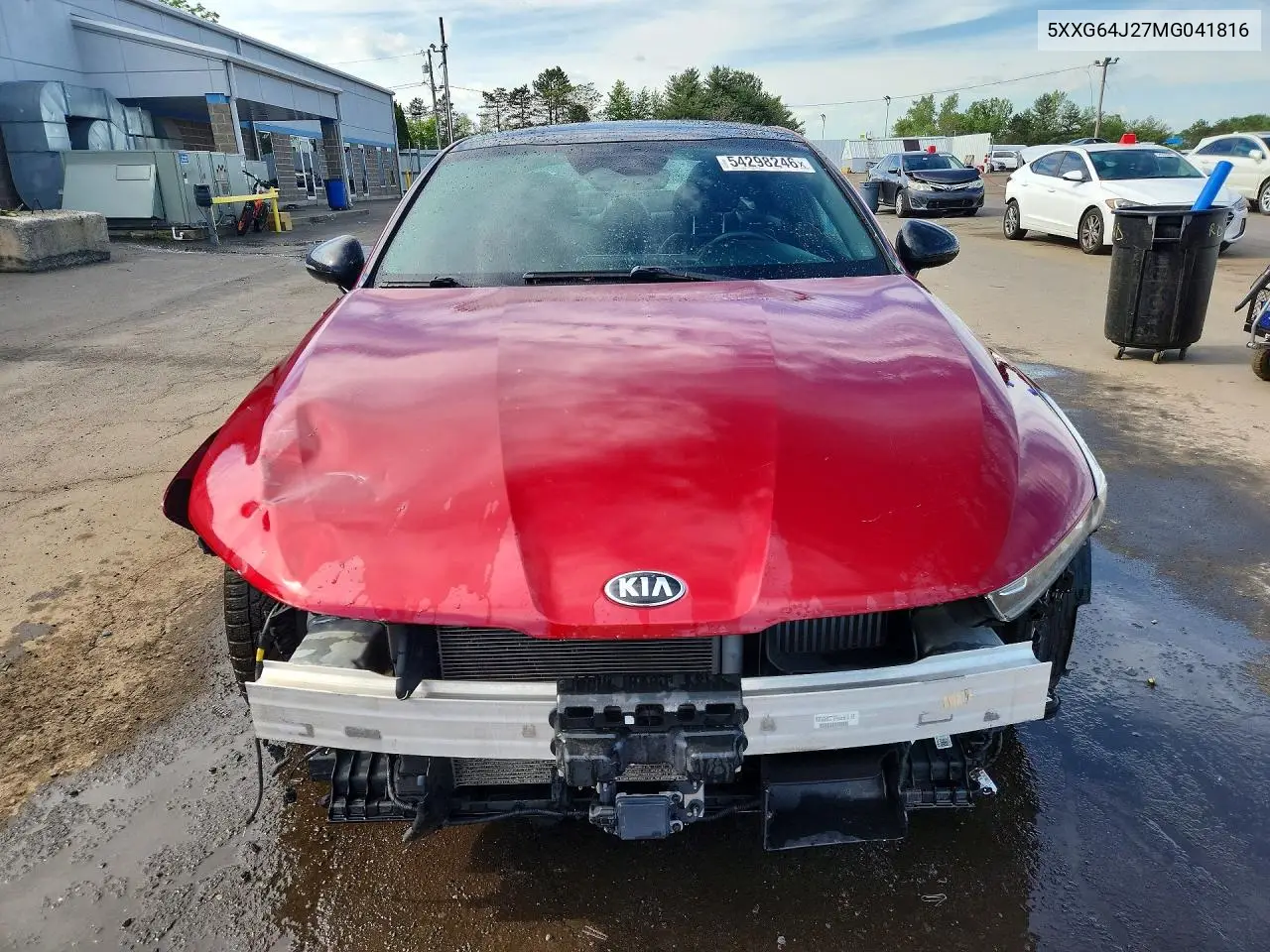 2021 Kia K5 Gt Line VIN: 5XXG64J27MG041816 Lot: 54298246