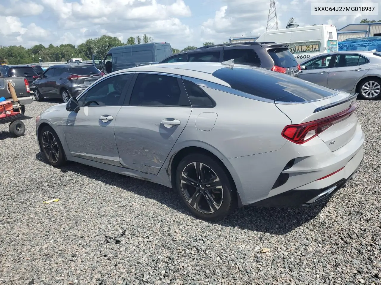 2021 Kia K5 Gt Line VIN: 5XXG64J27MG018987 Lot: 54754606