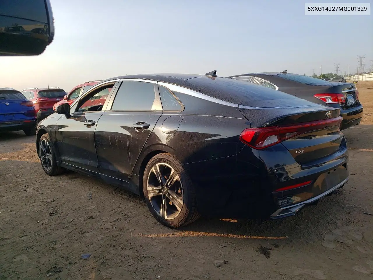 2021 Kia K5 Lxs VIN: 5XXG14J27MG001329 Lot: 55476986