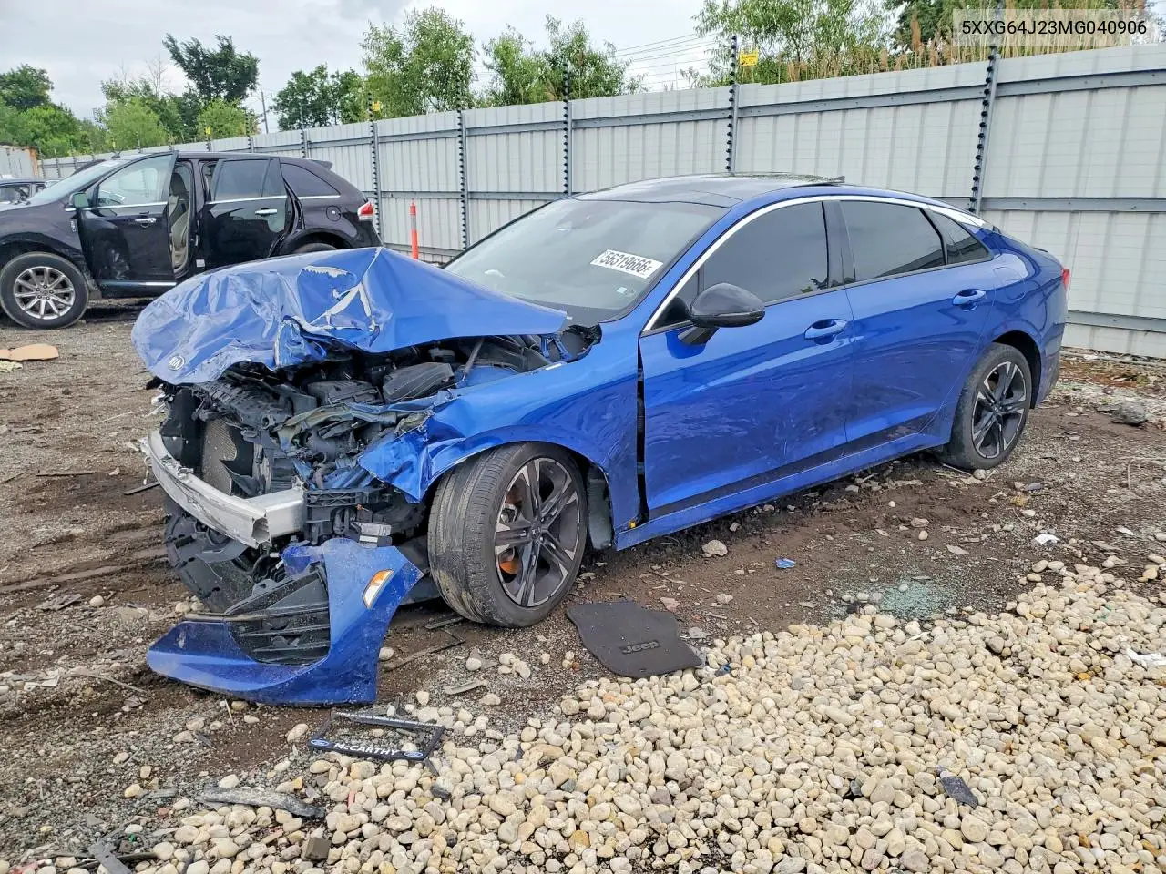 2021 Kia K5 VIN: 5XXG64J23MG040906 Lot: 56319666