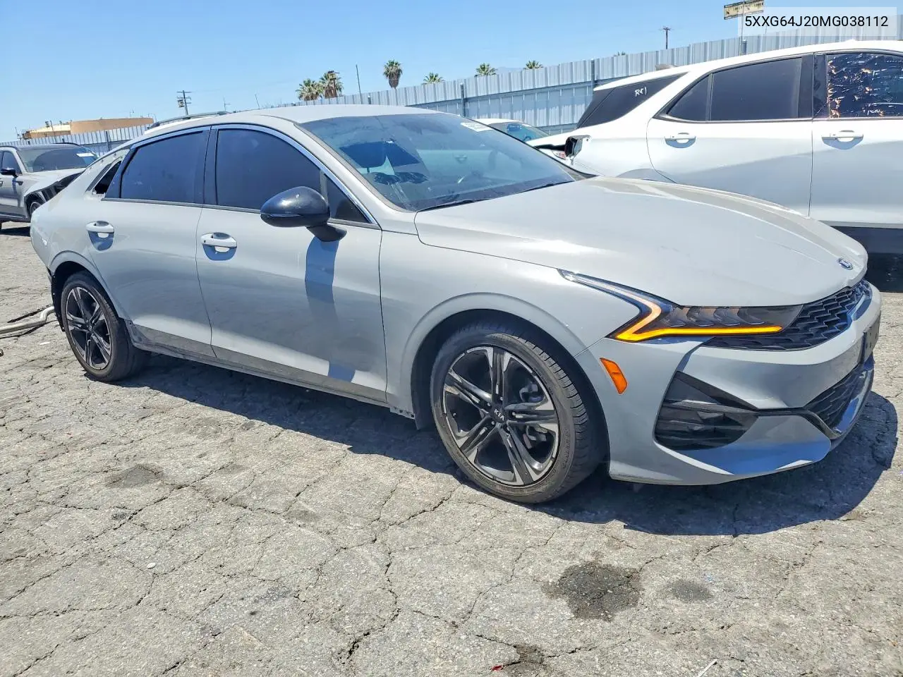2021 Kia K5 Gt Line VIN: 5XXG64J20MG038112 Lot: 56832566