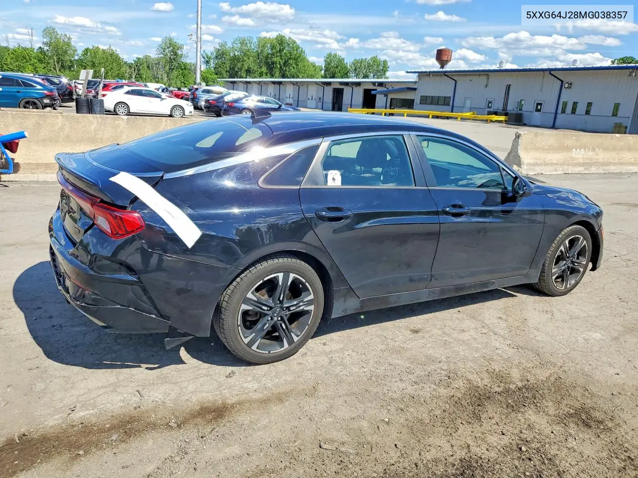 2021 Kia K5 Gt Line VIN: 5XXG64J28MG038357 Lot: 57663176