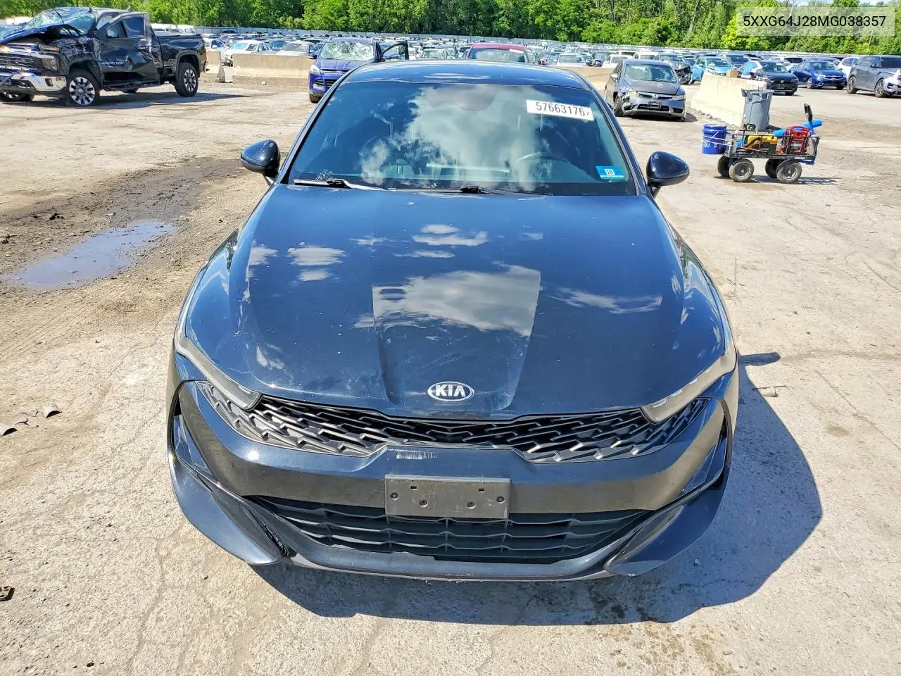 2021 Kia K5 Gt Line VIN: 5XXG64J28MG038357 Lot: 57663176