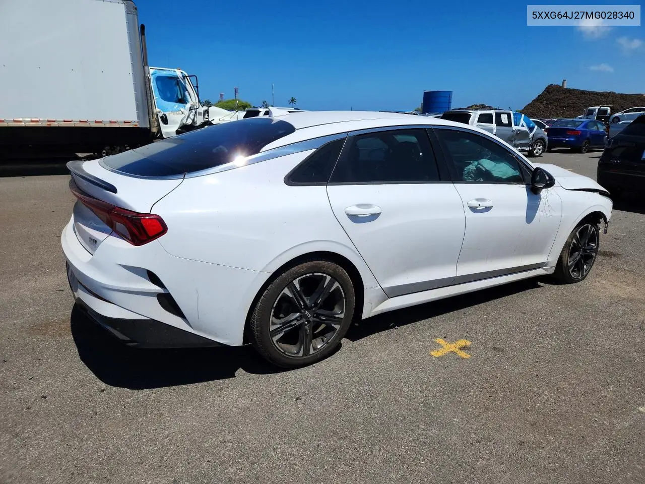 2021 Kia K5 Gt Line VIN: 5XXG64J27MG028340 Lot: 57945206
