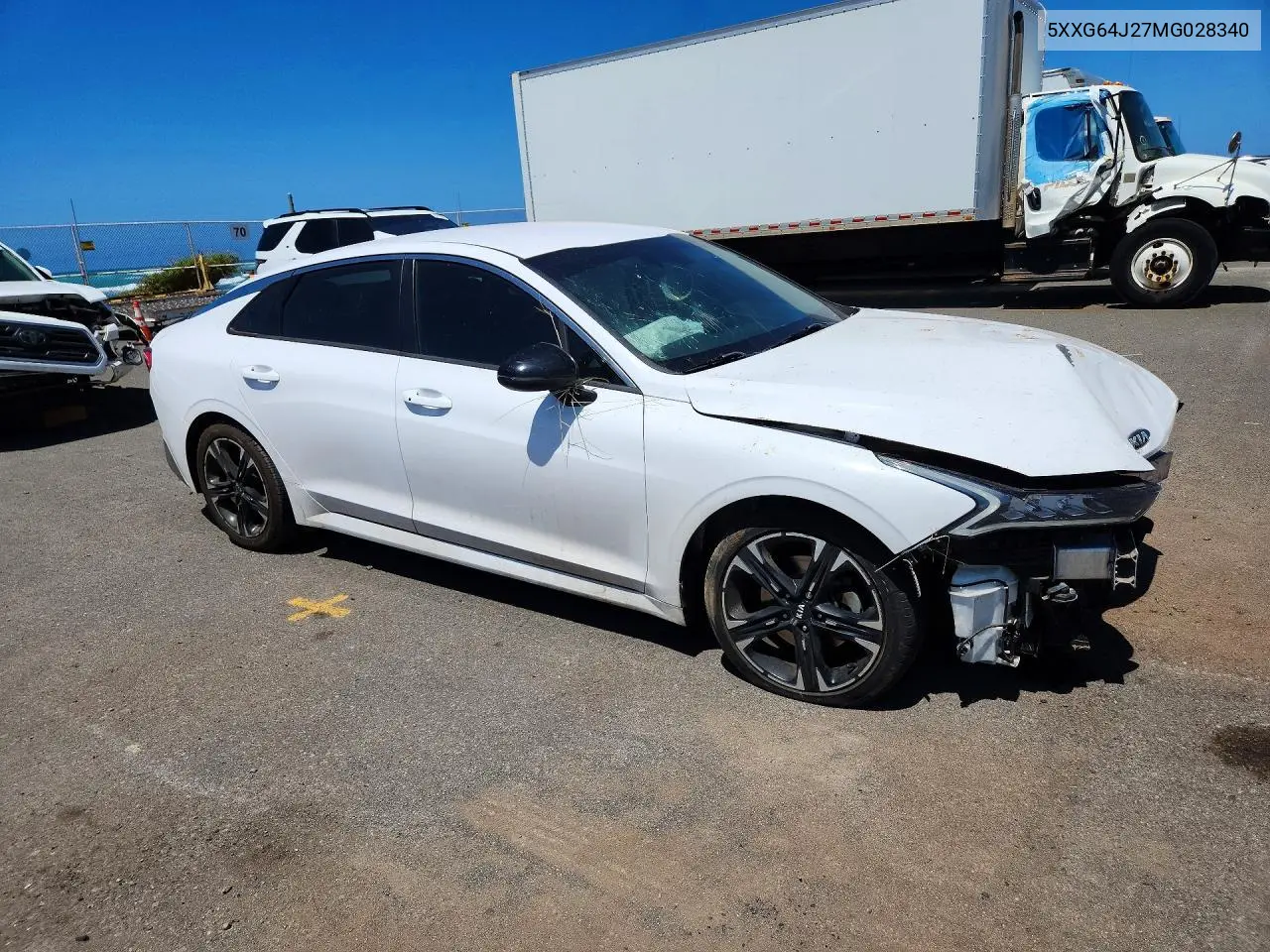 2021 Kia K5 Gt Line VIN: 5XXG64J27MG028340 Lot: 57945206