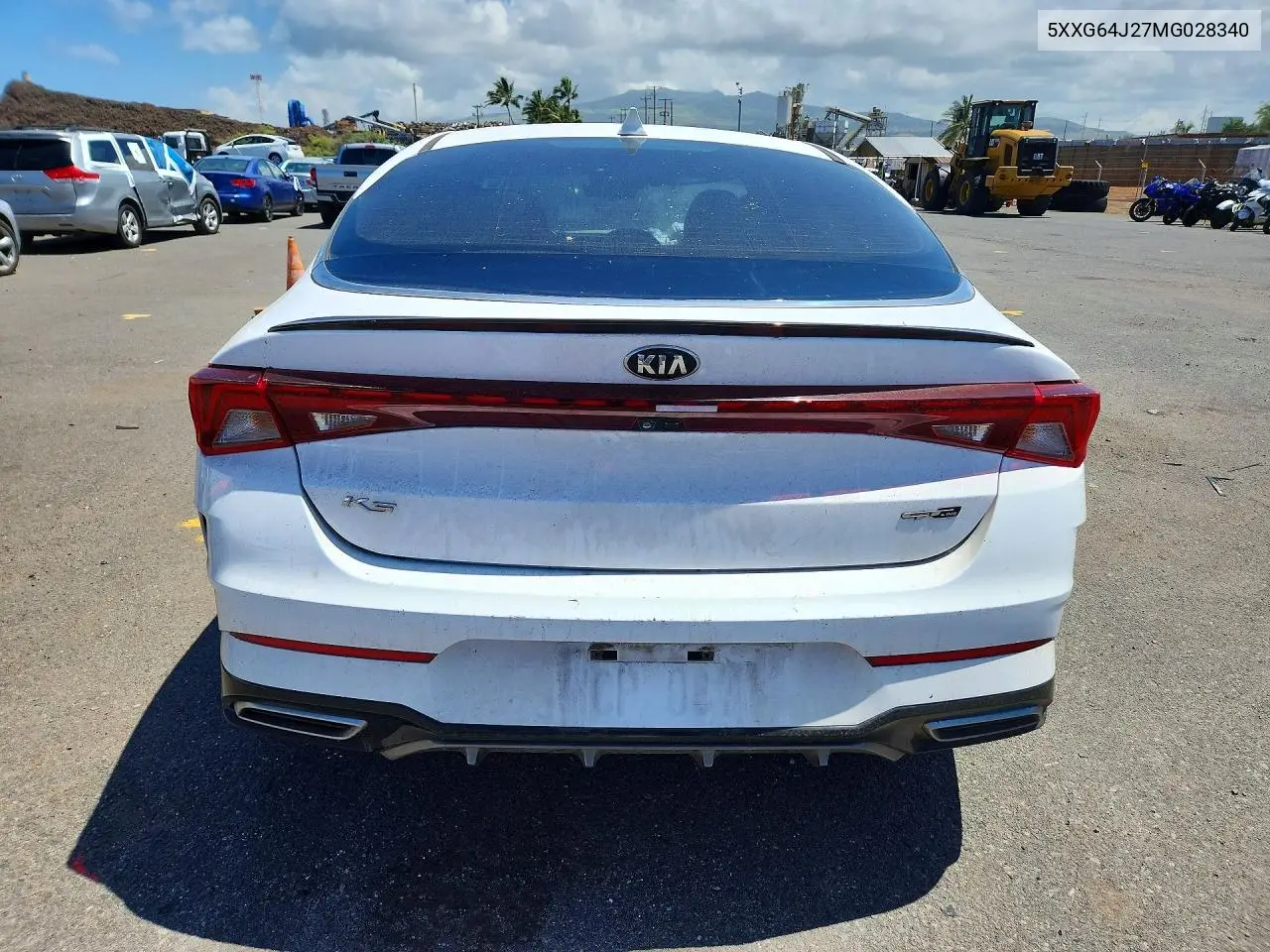 2021 Kia K5 Gt Line VIN: 5XXG64J27MG028340 Lot: 57945206