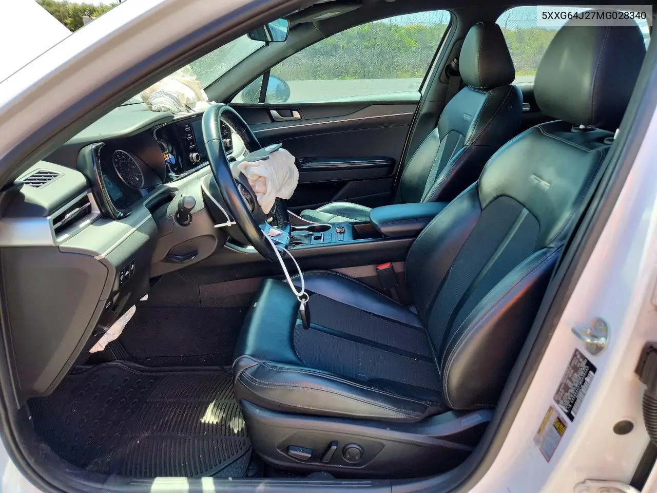 2021 Kia K5 Gt Line VIN: 5XXG64J27MG028340 Lot: 57945206