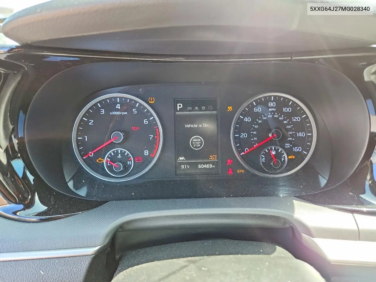 2021 Kia K5 Gt Line VIN: 5XXG64J27MG028340 Lot: 57945206