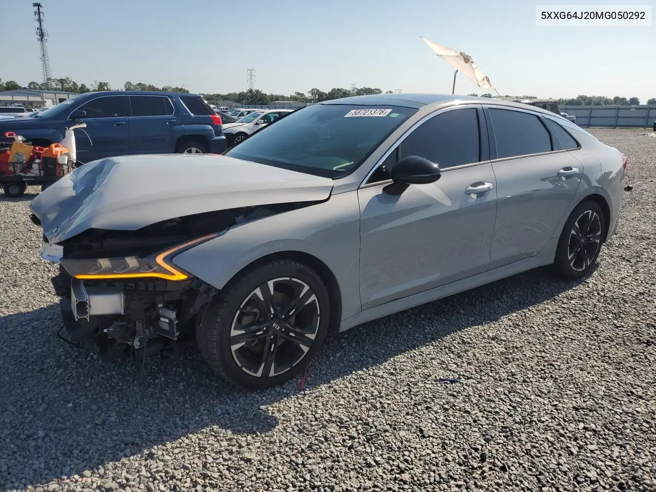 2021 Kia K5 Gt Line VIN: 5XXG64J20MG050292 Lot: 58701376