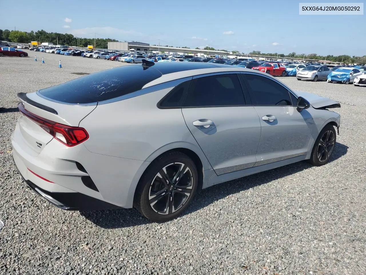 2021 Kia K5 Gt Line VIN: 5XXG64J20MG050292 Lot: 58701376