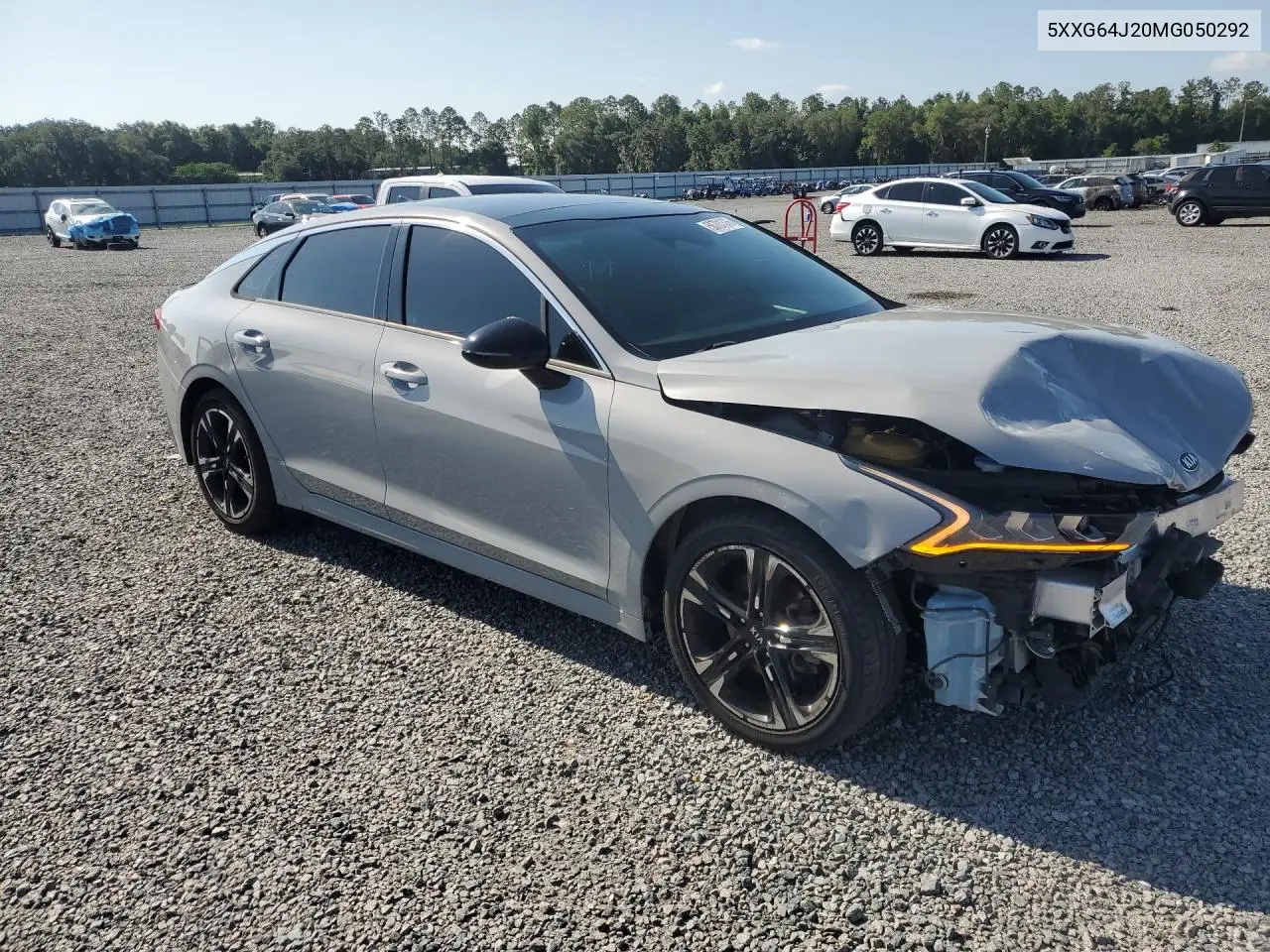 2021 Kia K5 Gt Line VIN: 5XXG64J20MG050292 Lot: 58701376