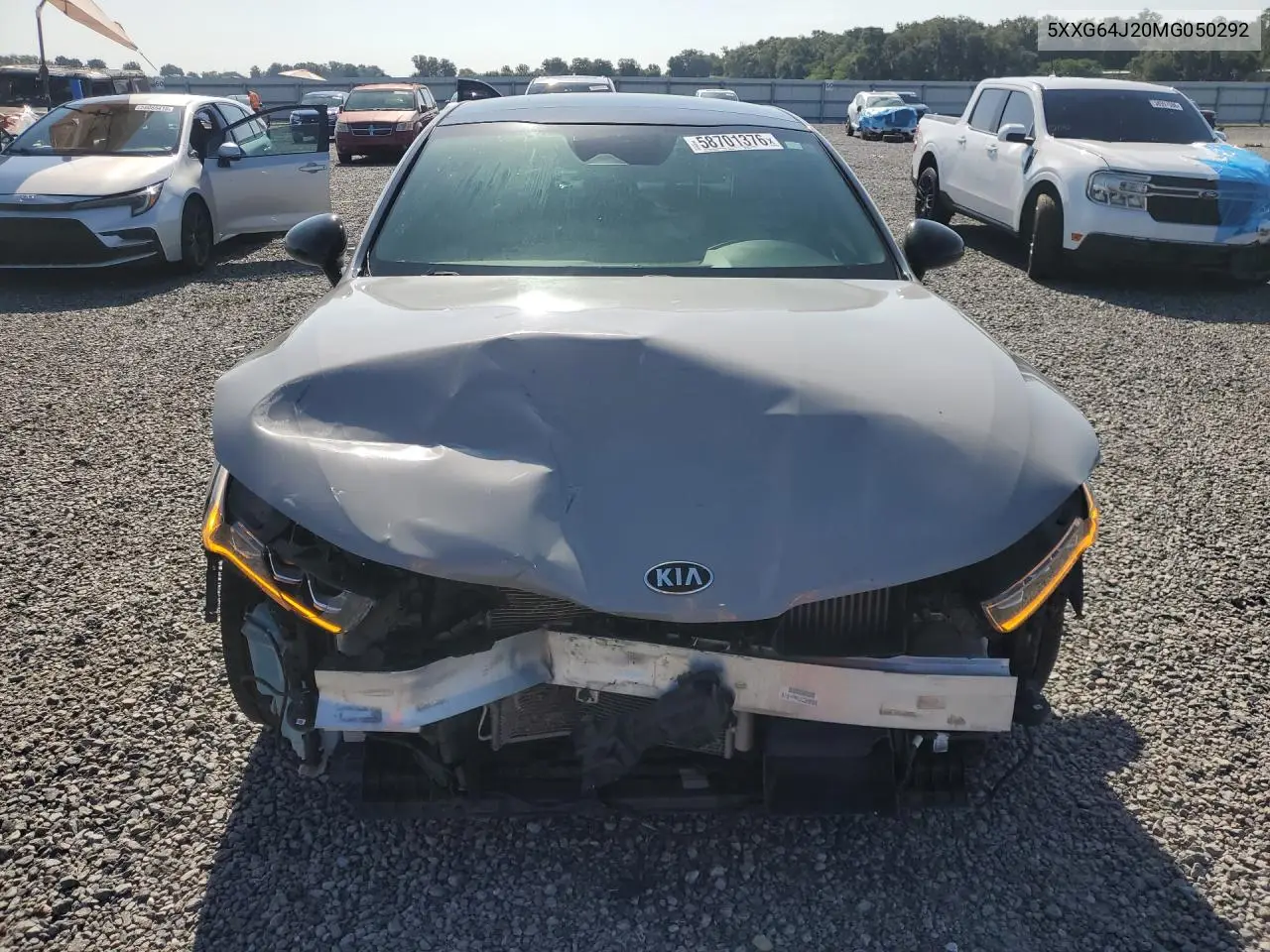 2021 Kia K5 Gt Line VIN: 5XXG64J20MG050292 Lot: 58701376