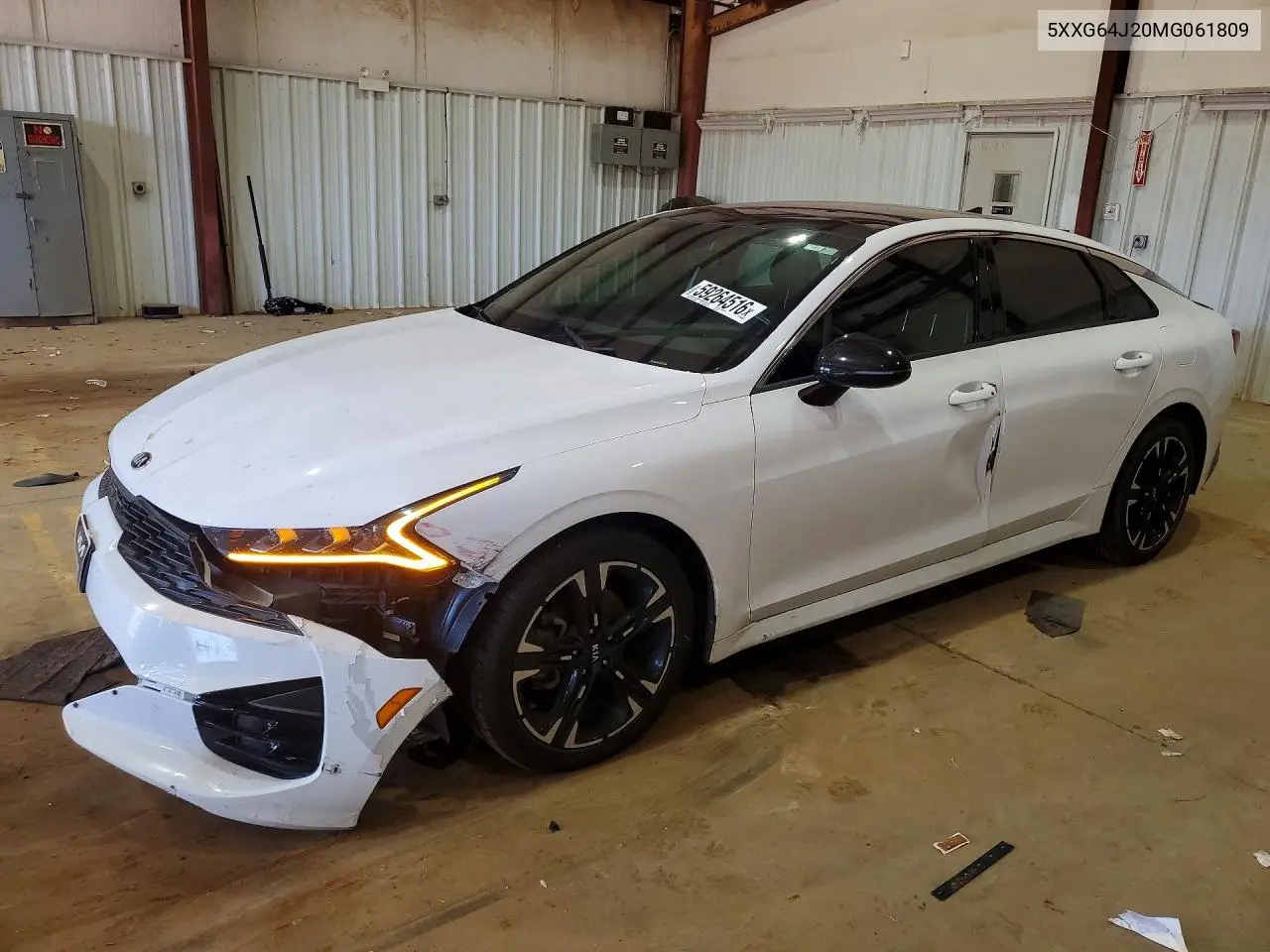 2021 Kia K5 Gt Line VIN: 5XXG64J20MG061809 Lot: 59264516