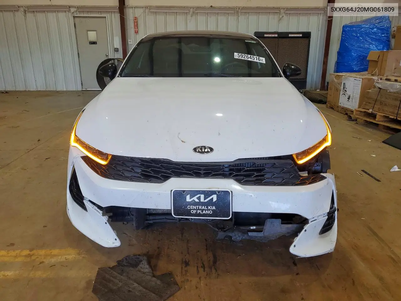 2021 Kia K5 Gt Line VIN: 5XXG64J20MG061809 Lot: 59264516