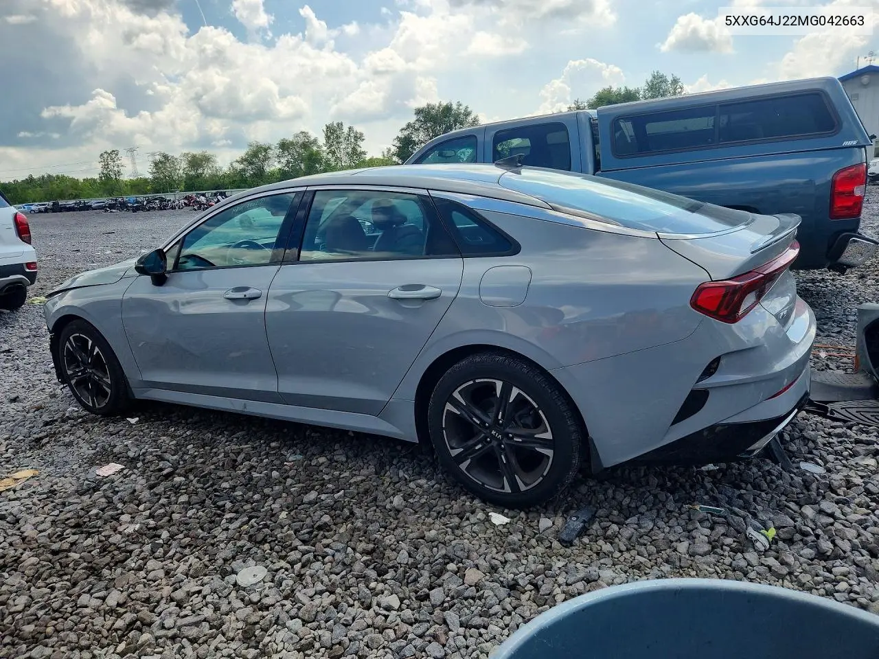 2021 Kia K5 Gt Line VIN: 5XXG64J22MG042663 Lot: 59963176