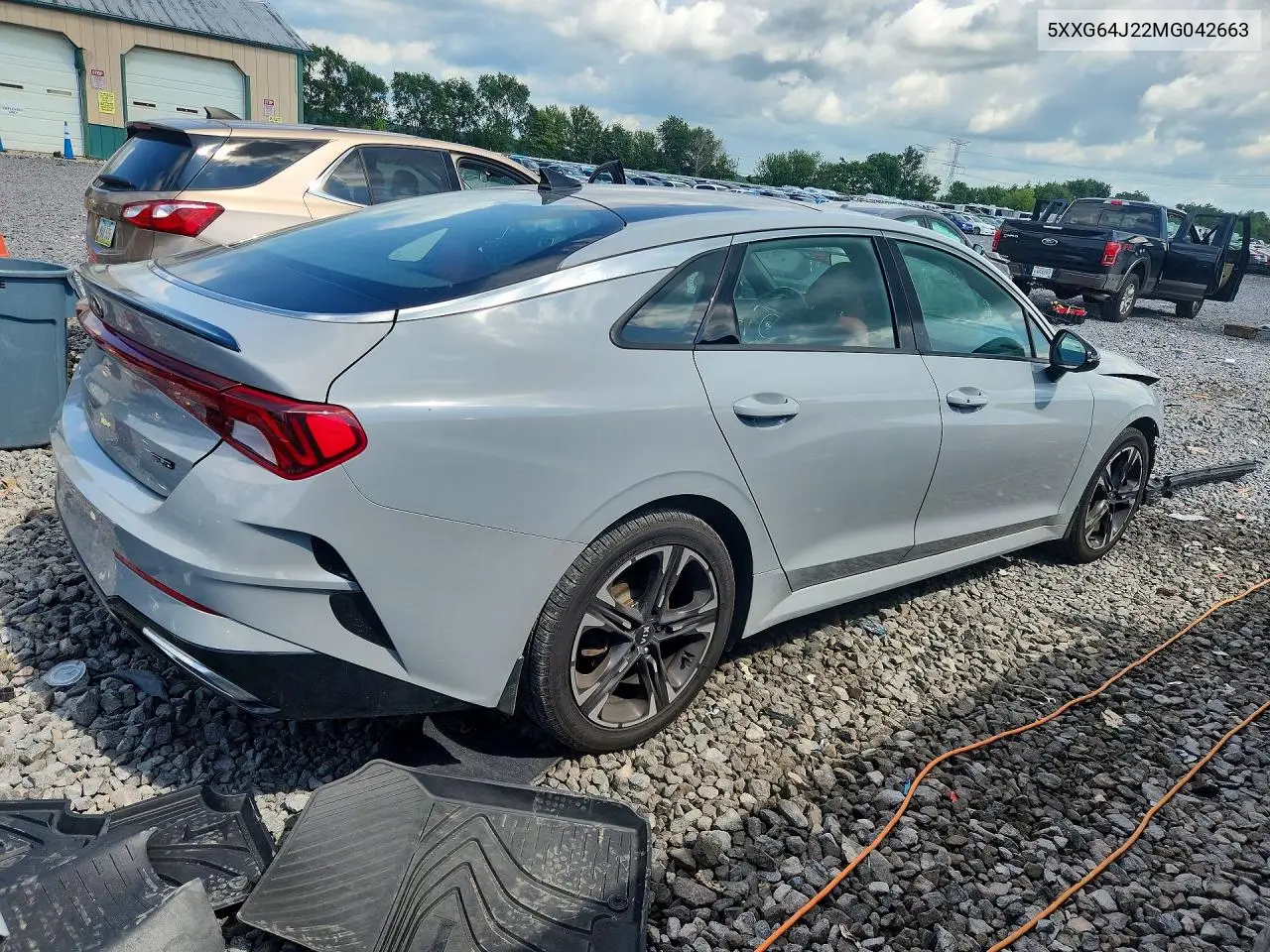2021 Kia K5 Gt Line VIN: 5XXG64J22MG042663 Lot: 59963176