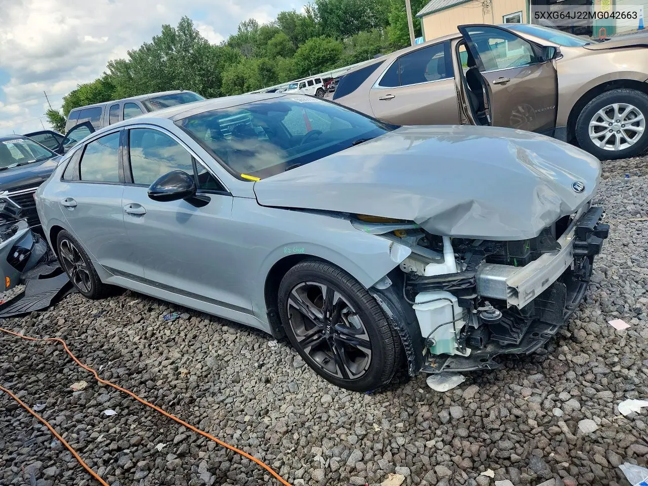 2021 Kia K5 Gt Line VIN: 5XXG64J22MG042663 Lot: 59963176