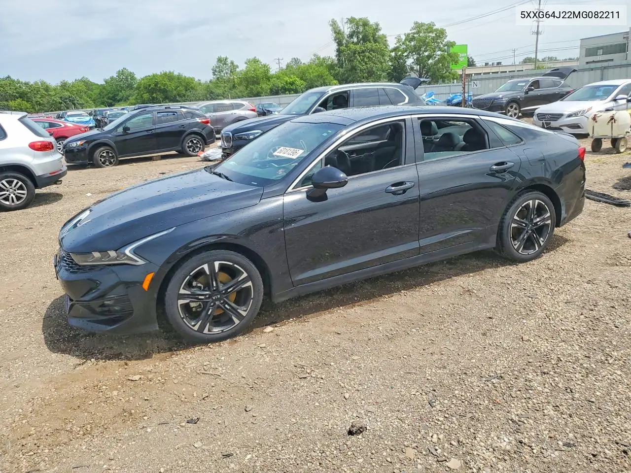 2021 Kia K5 Gt Line VIN: 5XXG64J22MG082211 Lot: 60181396