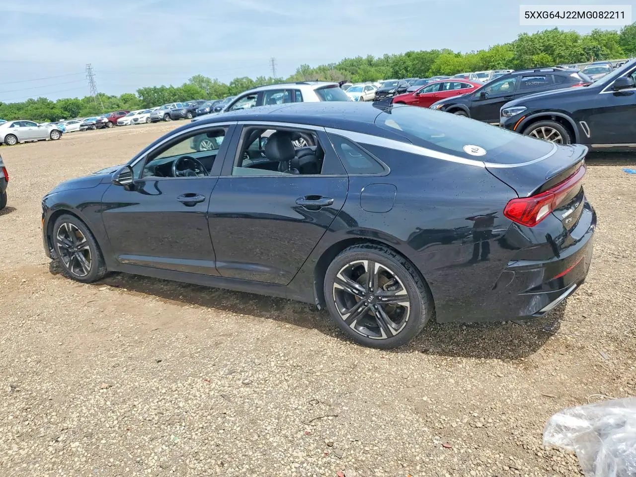 2021 Kia K5 Gt Line VIN: 5XXG64J22MG082211 Lot: 60181396