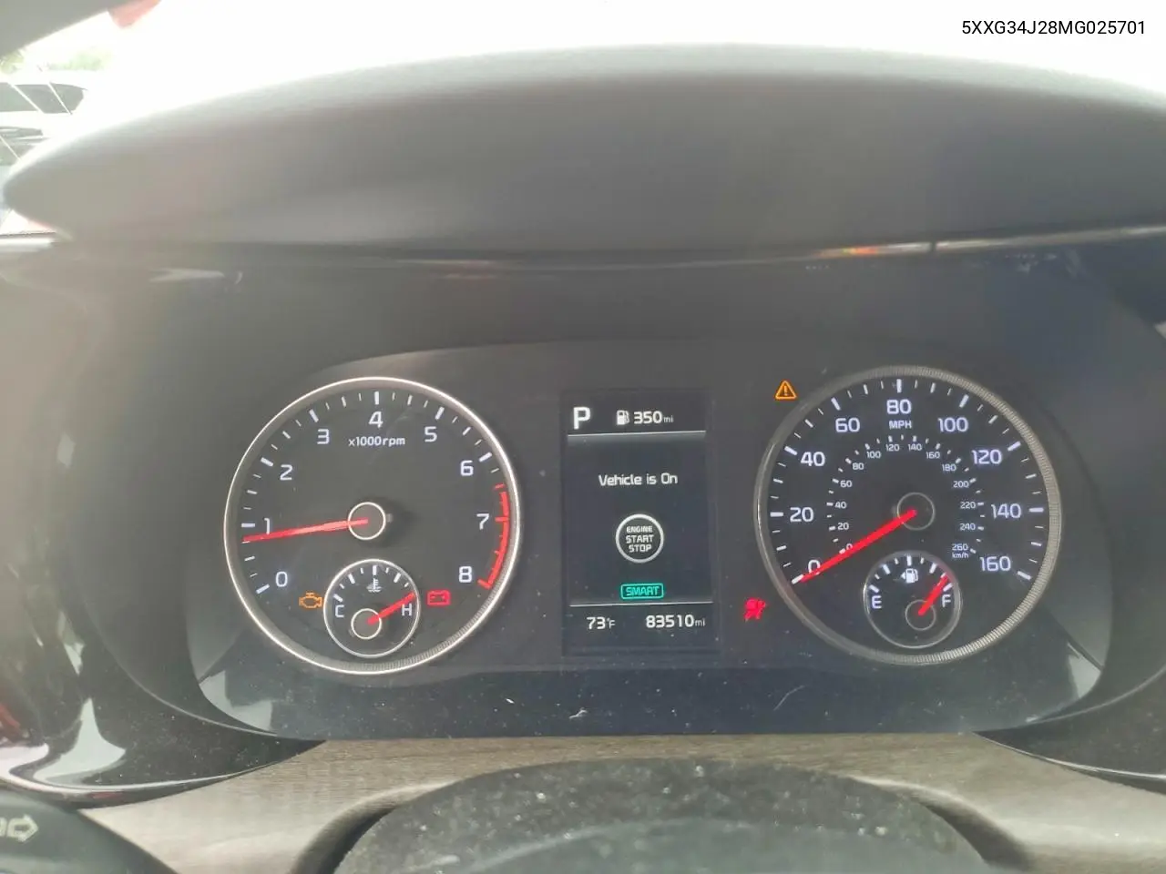 2021 Kia K5 Ex VIN: 5XXG34J28MG025701 Lot: 60316546