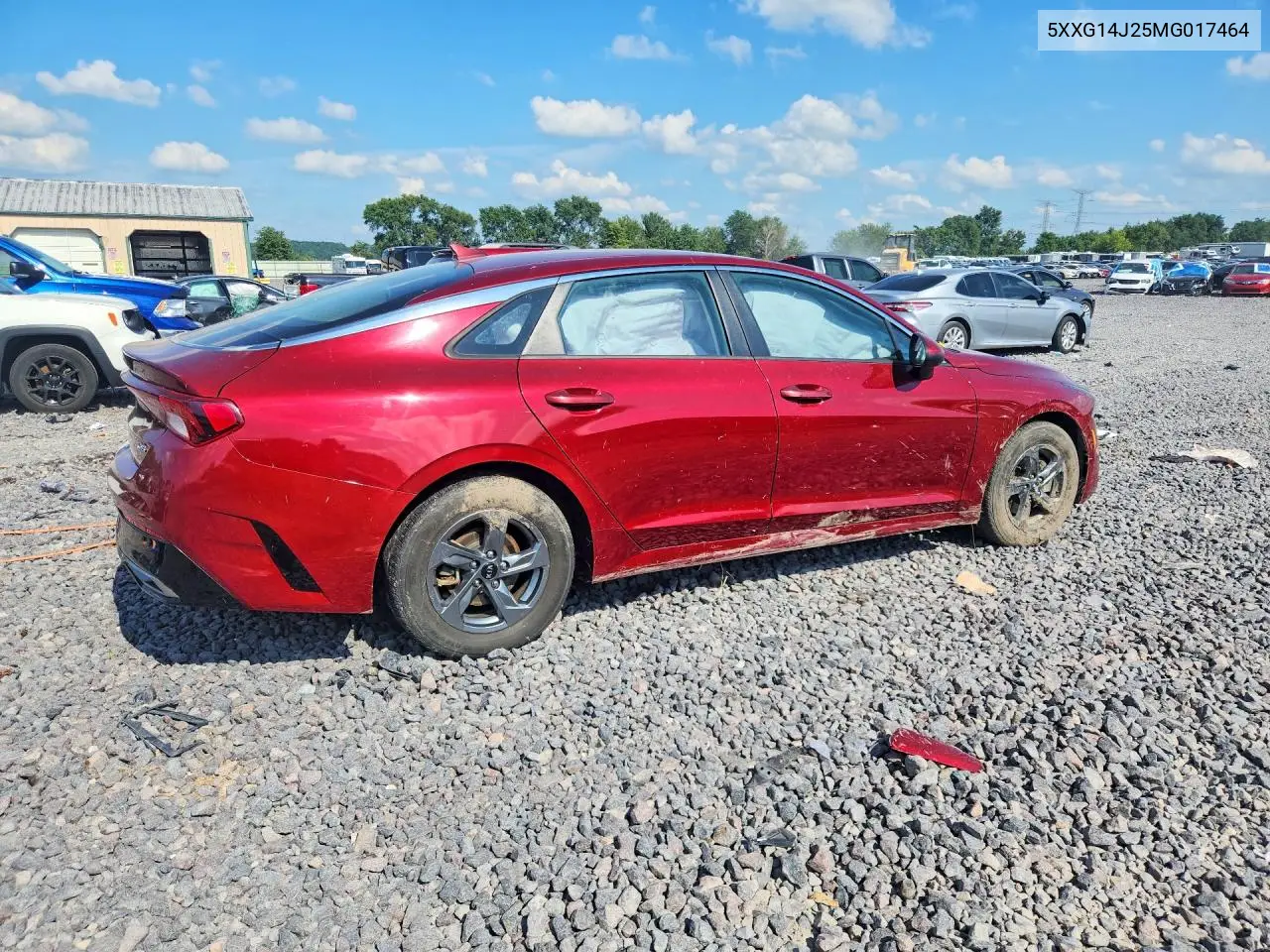 2021 Kia K5 Lxs VIN: 5XXG14J25MG017464 Lot: 60386816