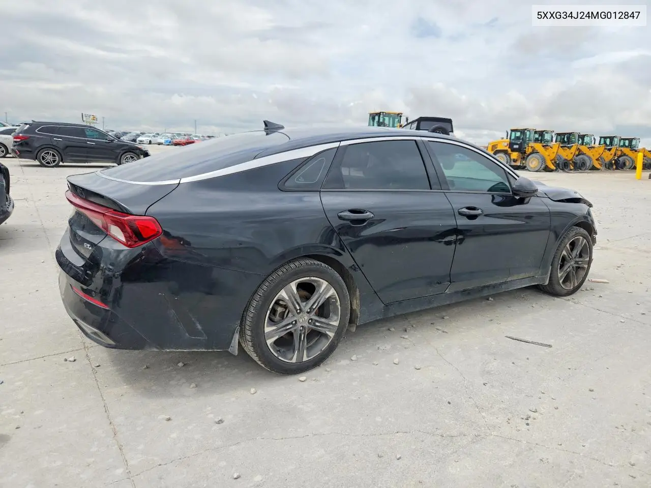 2021 Kia K5 Ex VIN: 5XXG34J24MG012847 Lot: 60394846