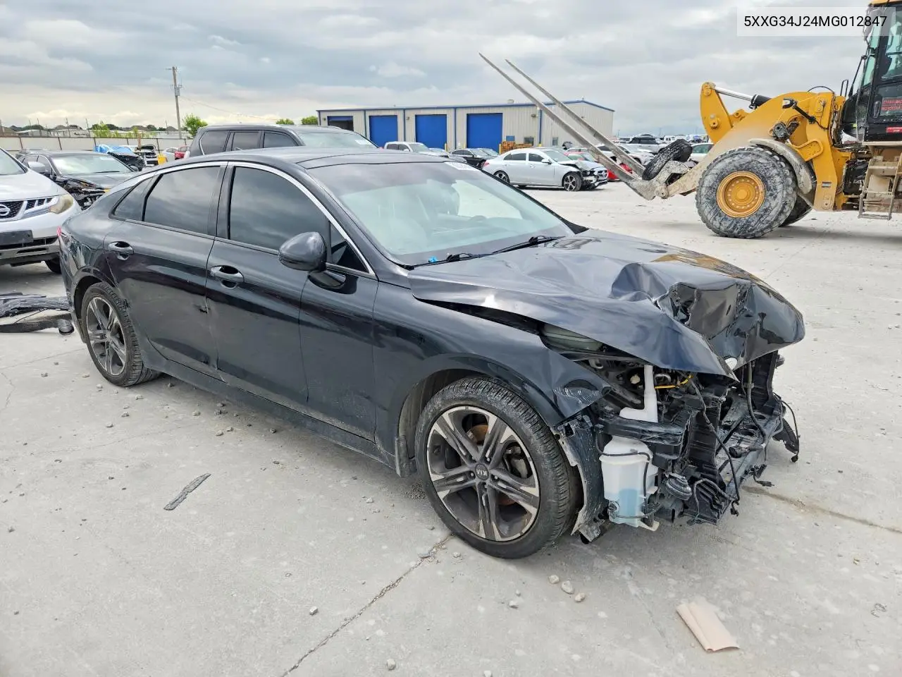 2021 Kia K5 Ex VIN: 5XXG34J24MG012847 Lot: 60394846