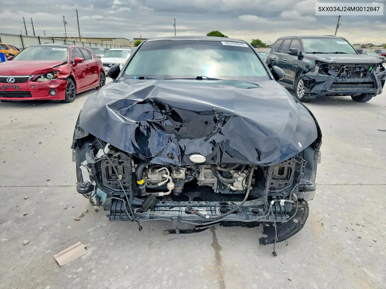 2021 Kia K5 Ex VIN: 5XXG34J24MG012847 Lot: 60394846