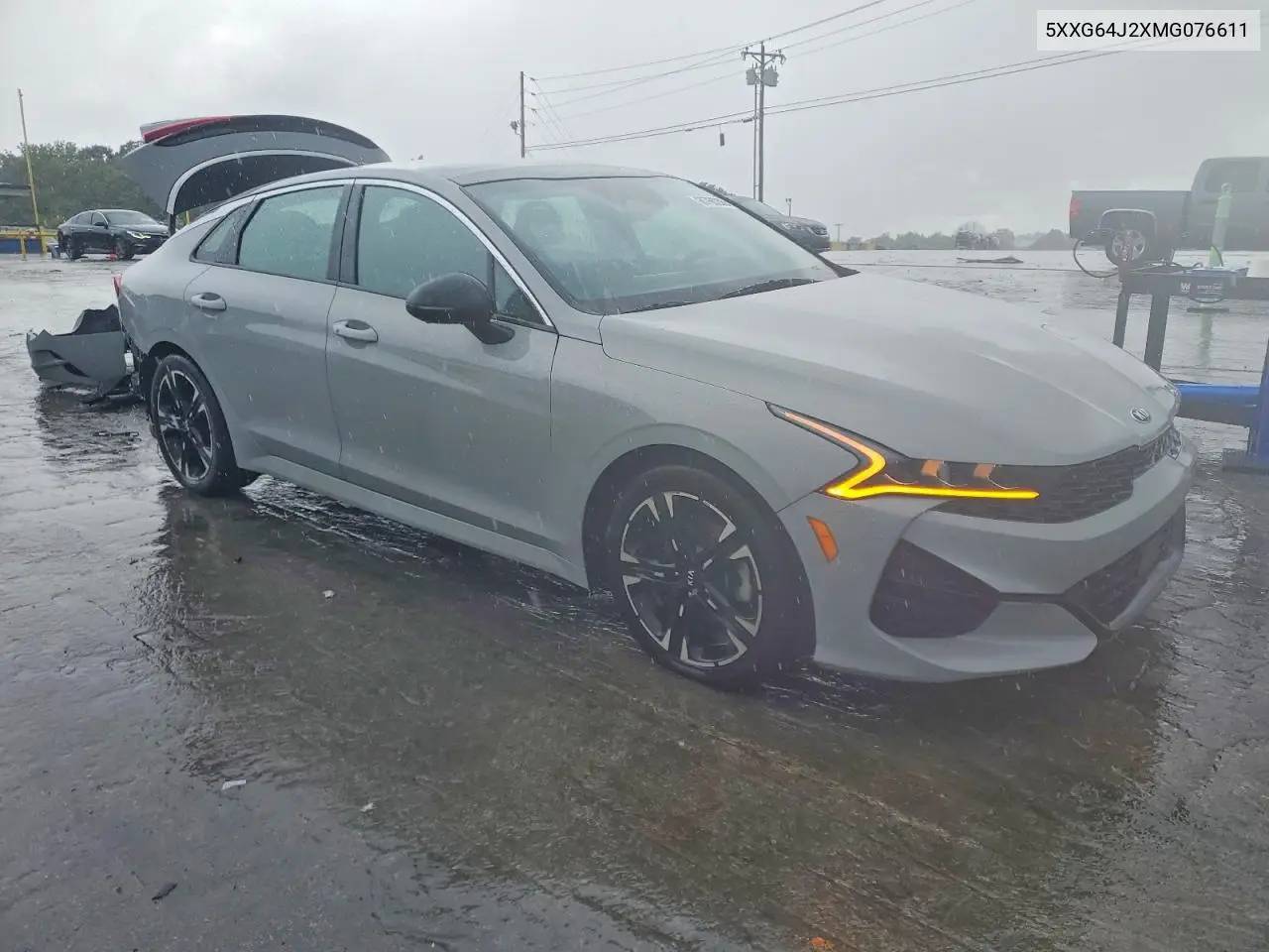 2021 Kia K5 Gt Line VIN: 5XXG64J2XMG076611 Lot: 60760206