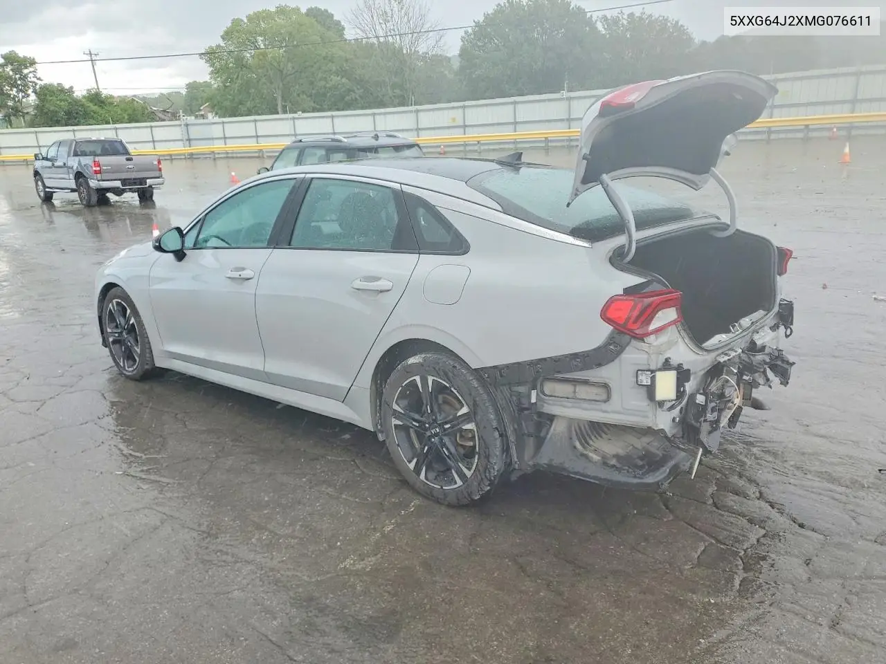 2021 Kia K5 Gt Line VIN: 5XXG64J2XMG076611 Lot: 60760206
