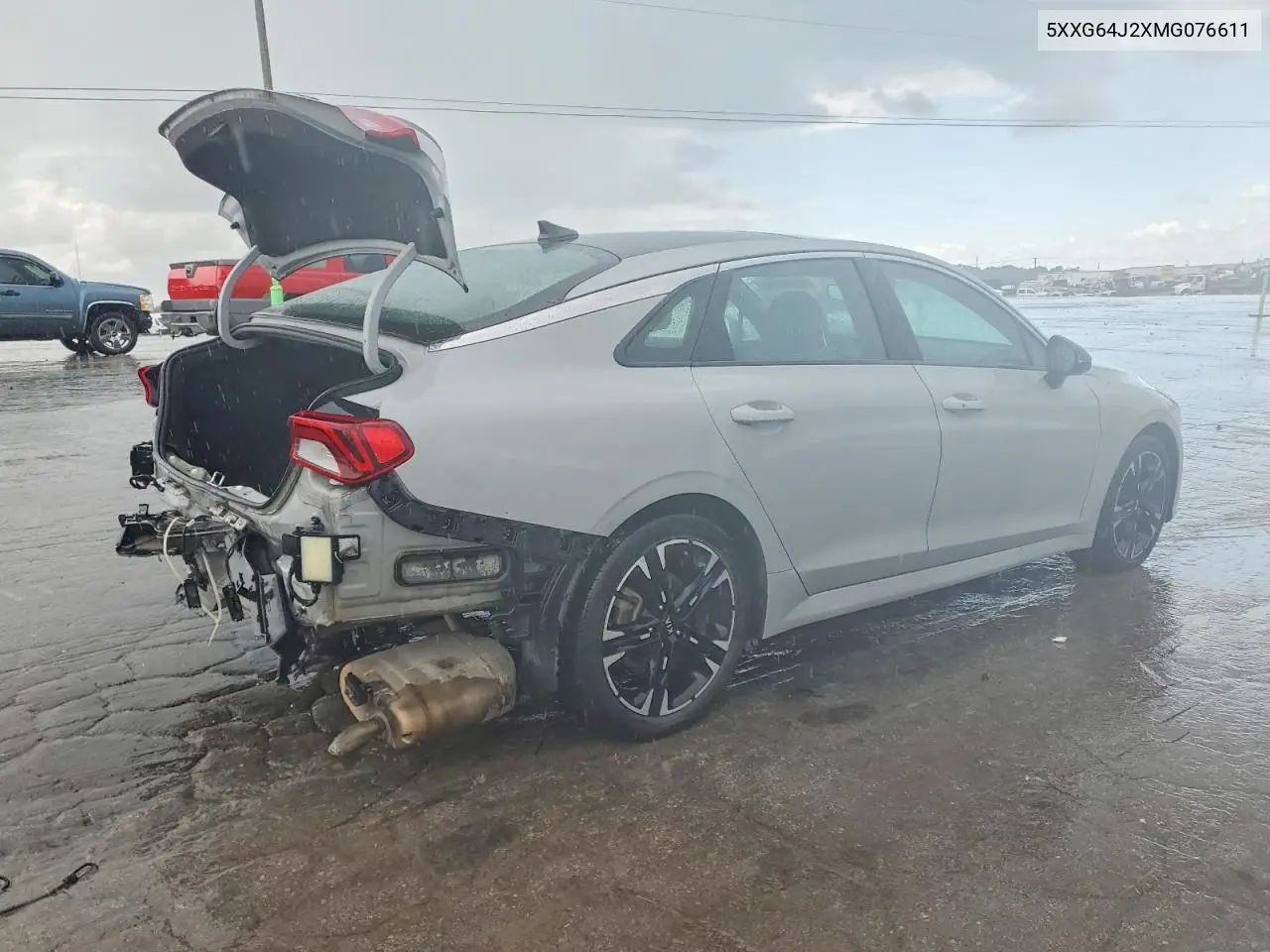 2021 Kia K5 Gt Line VIN: 5XXG64J2XMG076611 Lot: 60760206