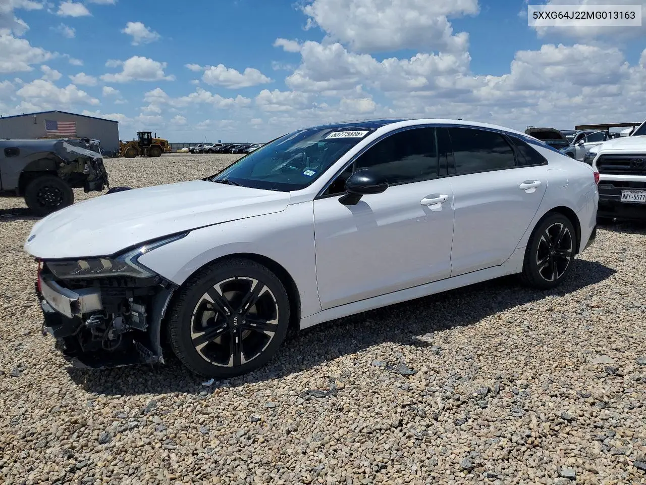 2021 Kia K5 Gt Line VIN: 5XXG64J22MG013163 Lot: 60775686