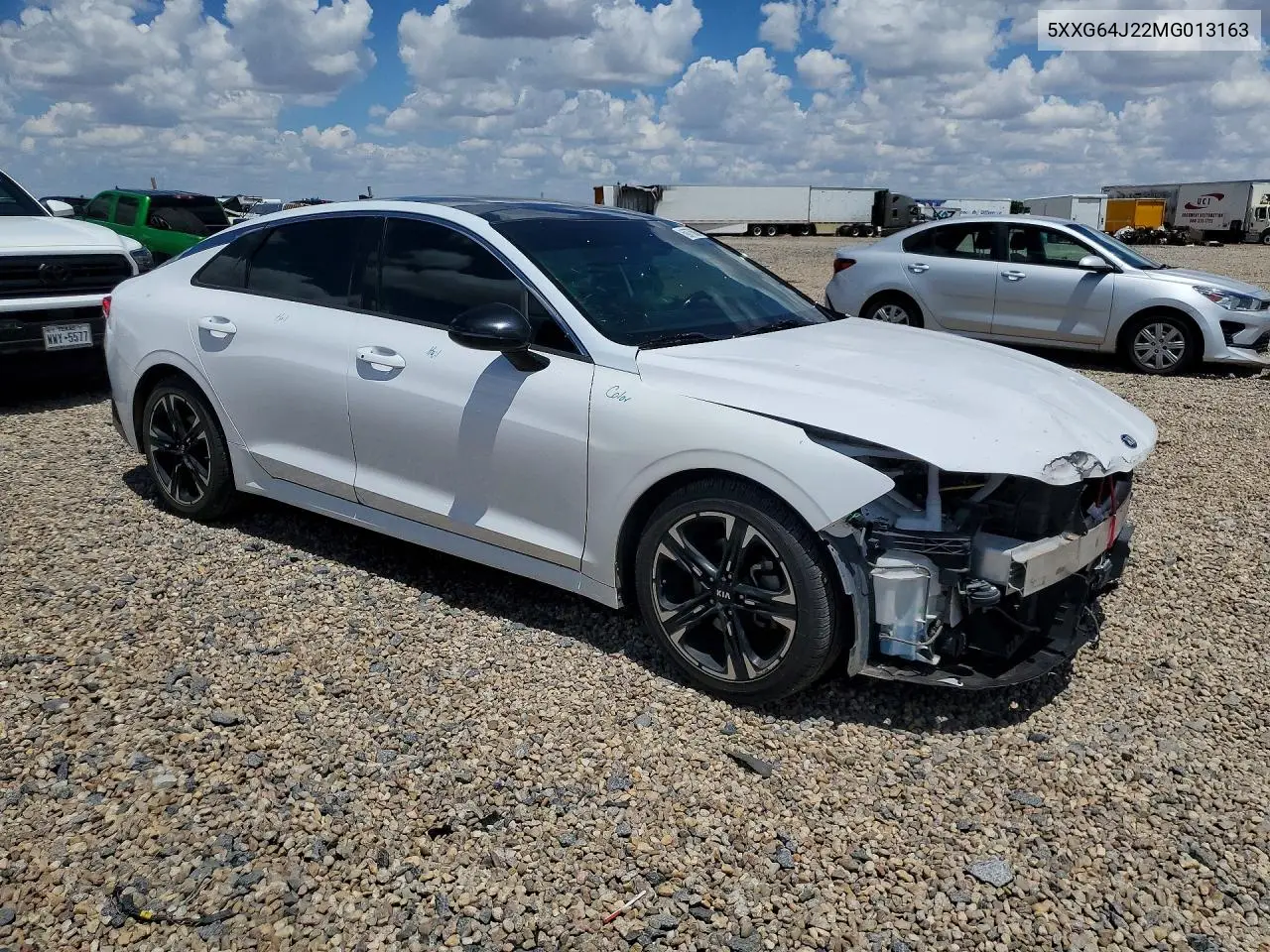 2021 Kia K5 Gt Line VIN: 5XXG64J22MG013163 Lot: 60775686