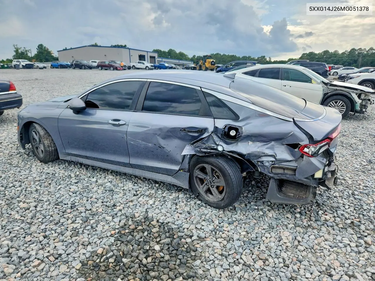 2021 Kia K5 Lxs VIN: 5XXG14J26MG051378 Lot: 60833516