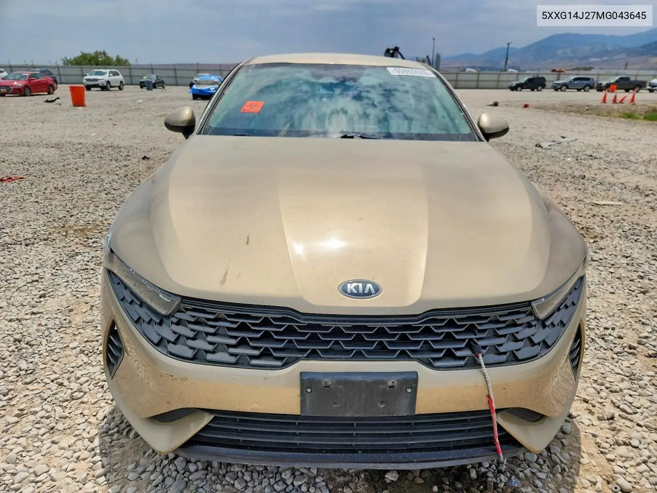 2021 Kia K5 Lxs VIN: 5XXG14J27MG043645 Lot: 60869626