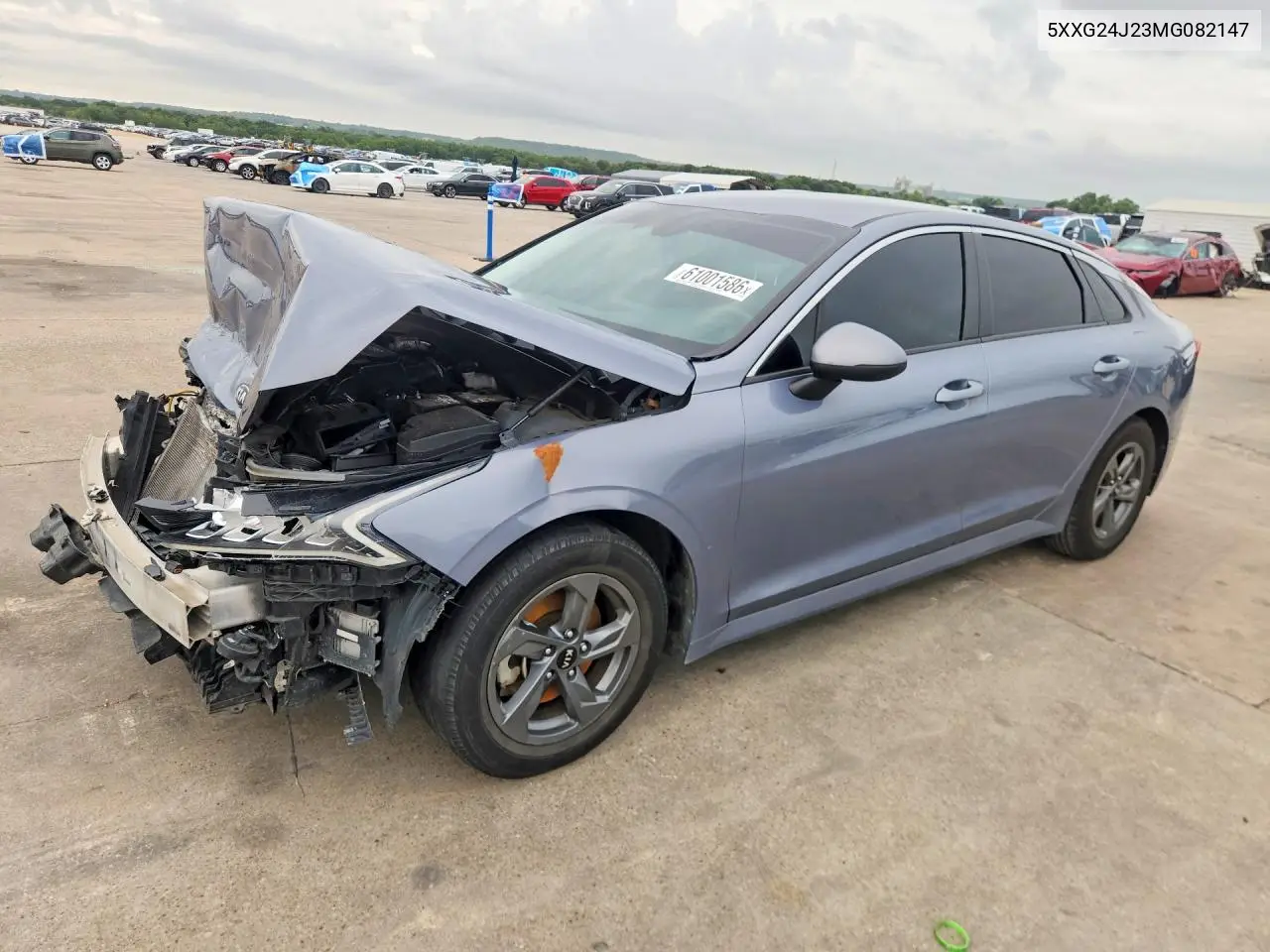 2021 Kia K5 Lx VIN: 5XXG24J23MG082147 Lot: 61001586